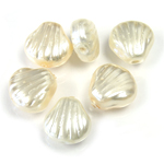 Pearl Beads Fan Shell